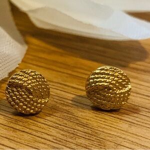 Monet “Vintage” Pierced Earrings